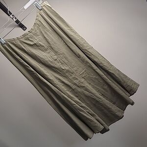 Saint Tropez west sz 8 skirt 55% linen 45% rayon midi